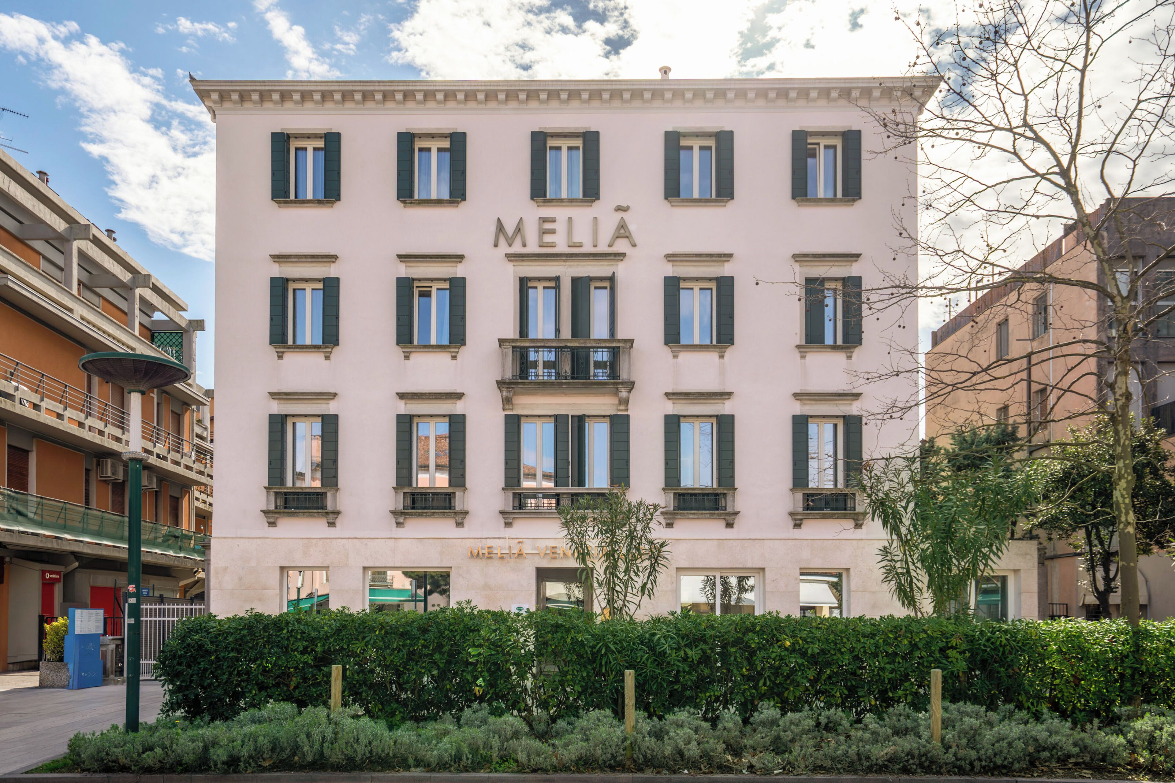Façade de l’hébergement