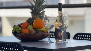 Room, 1 Bedroom, Terrace | Outdoor dining - Room-villa Maria Lux One Bedroom Apartme (Nea Propontida)