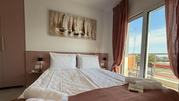 Room - Room-villa Maria Lux One Bedroom Apartme (Nea Propontida)