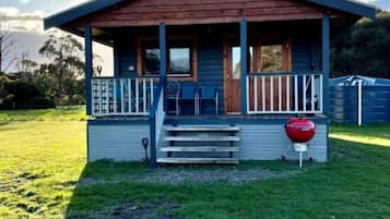 Kabin, 2 kamar tidur, teras, pemandangan kebun | Eksterior