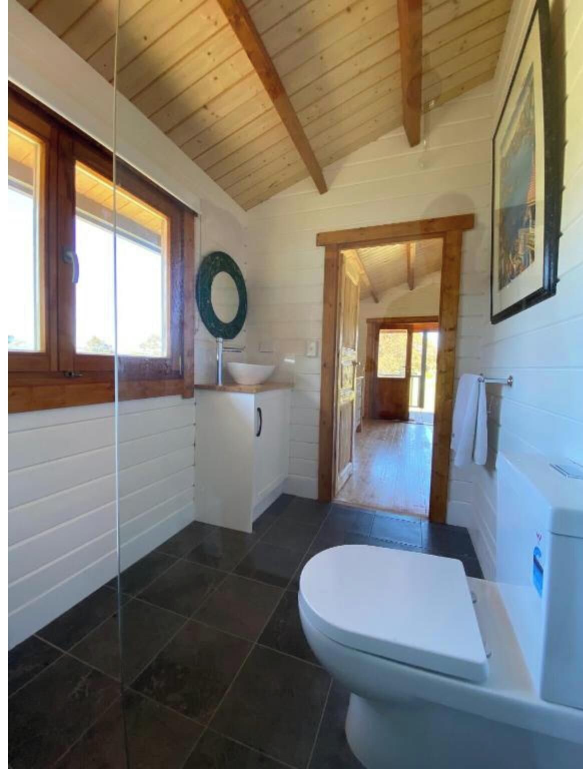 Cabin, 2 Bedrooms, Terrace, Garden View | Bathroom