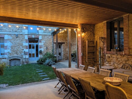 Entre vignes d’Anjou et souvenirs d’antan : Gîte de L'Ancienne Boulangerie