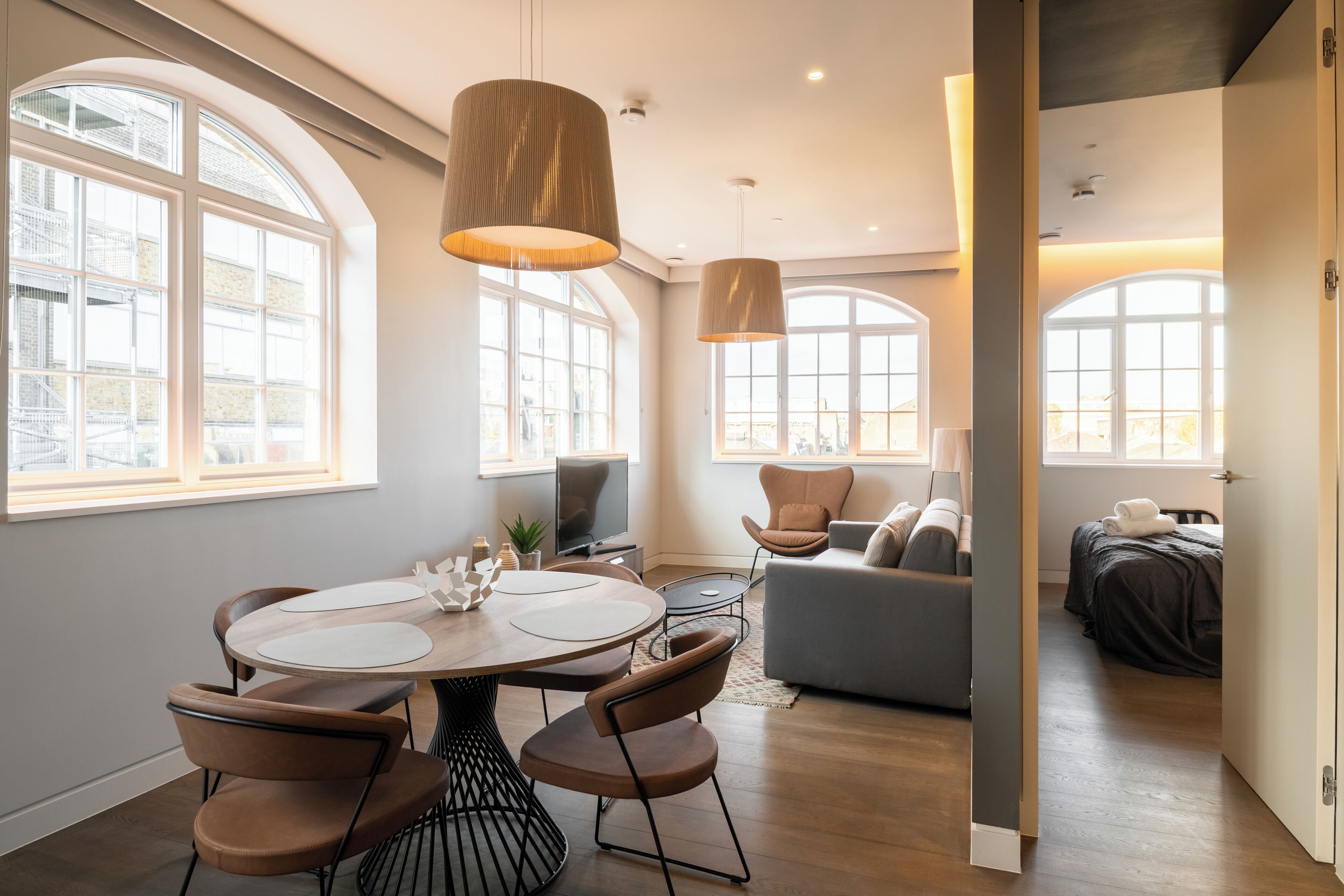 Superior-huoneisto | Oleskelualue | Taulutelevisio