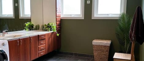 Apartment, 2 Bedrooms, Terrace, Garden View | Laundry