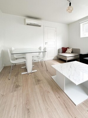 Apartment, 2 Bedrooms, City View | Living area - Urban Treehouse in City Centre (Stavanger)