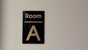 A sign indicating 'Room A' on a wall. - Far Far Away Hostel Chiangmai (Chiang Mai)