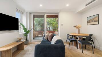 Apartment, 1 Schlafzimmer (with Study) | Wohnbereich