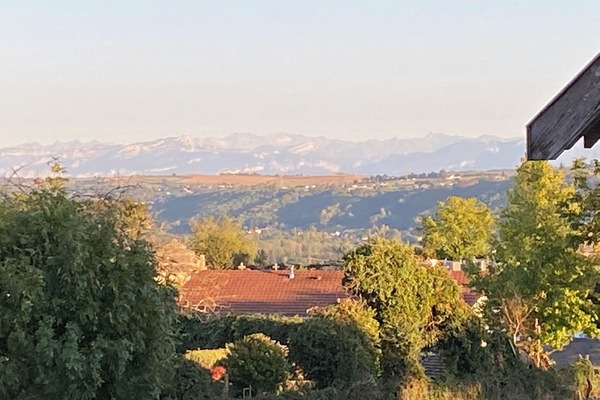 Departamento clásico, vista a la montaña | Terraza o patio