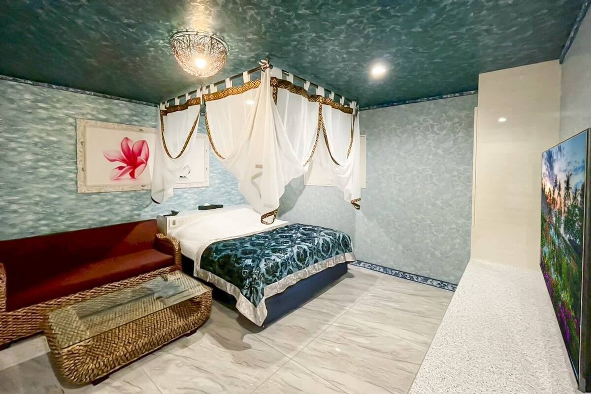 Chambre luxueuse double, non-fumeur | Accès au Wi-Fi (inclus), literie fournie