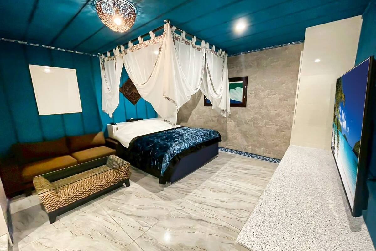 Chambre luxueuse double, fumeur | Accès au Wi-Fi (inclus), literie fournie
