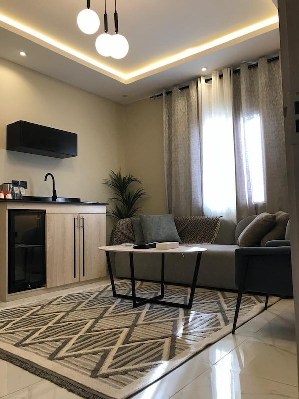 Studio | Living area - Azar Al Salam Apartments (Madinah)