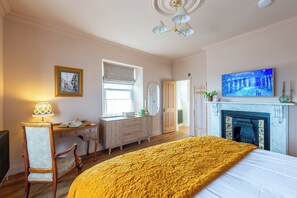 高級雙人房, 海景 | 埃及棉床單、高級寢具、特厚豪華床墊、獨特設計