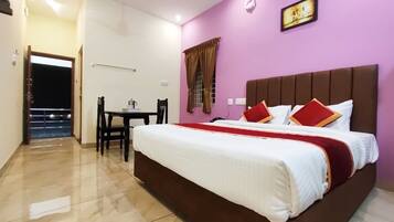 豪華雙人房 | 免費無線上網、床單