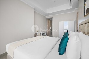 Apartment, 2 Bedrooms, City View | Laptop workspace, iron/ironing board, free WiFi - Alula by Kozystay - Kemayoran (Jakarta)