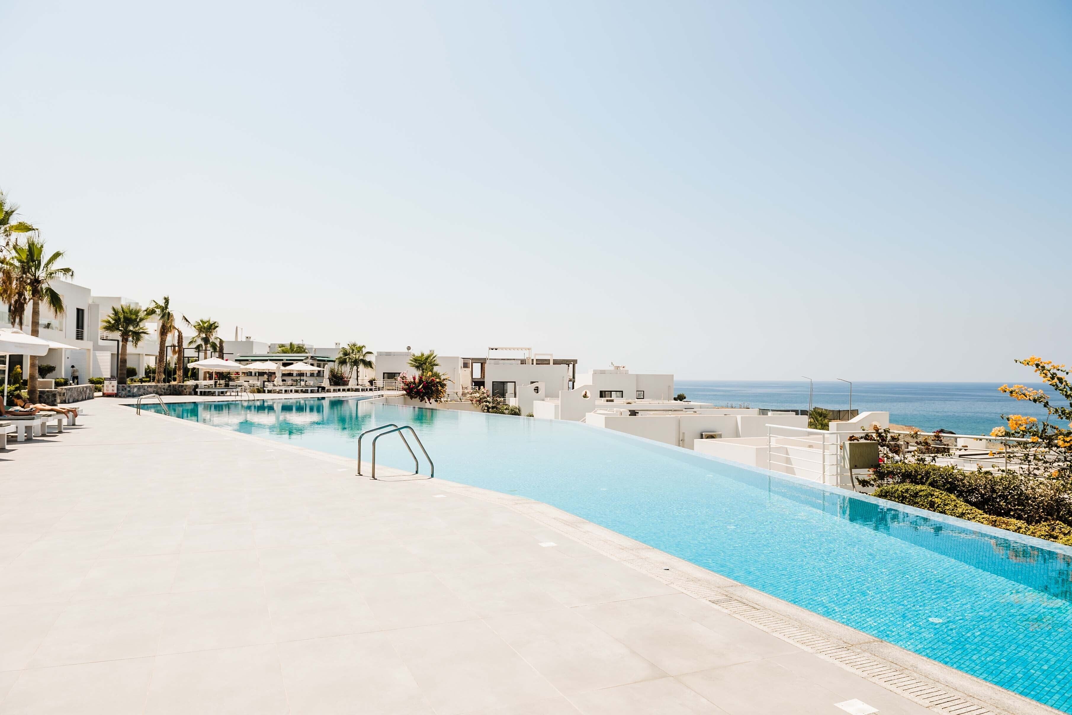 Standard Apart Daire, 2 Yatak Odası, Deniz Manzaralı | Balkon manzarası