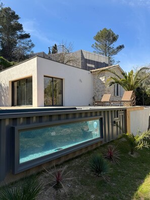 Pool - Le Mazet - Outbuilding in the heart of the garrigue (Nîmes)