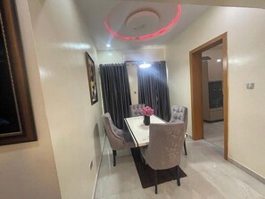 Economy Apartment, Balcony, City View | Dining room - Darina Gold Luxury Apartment  (Benin City)