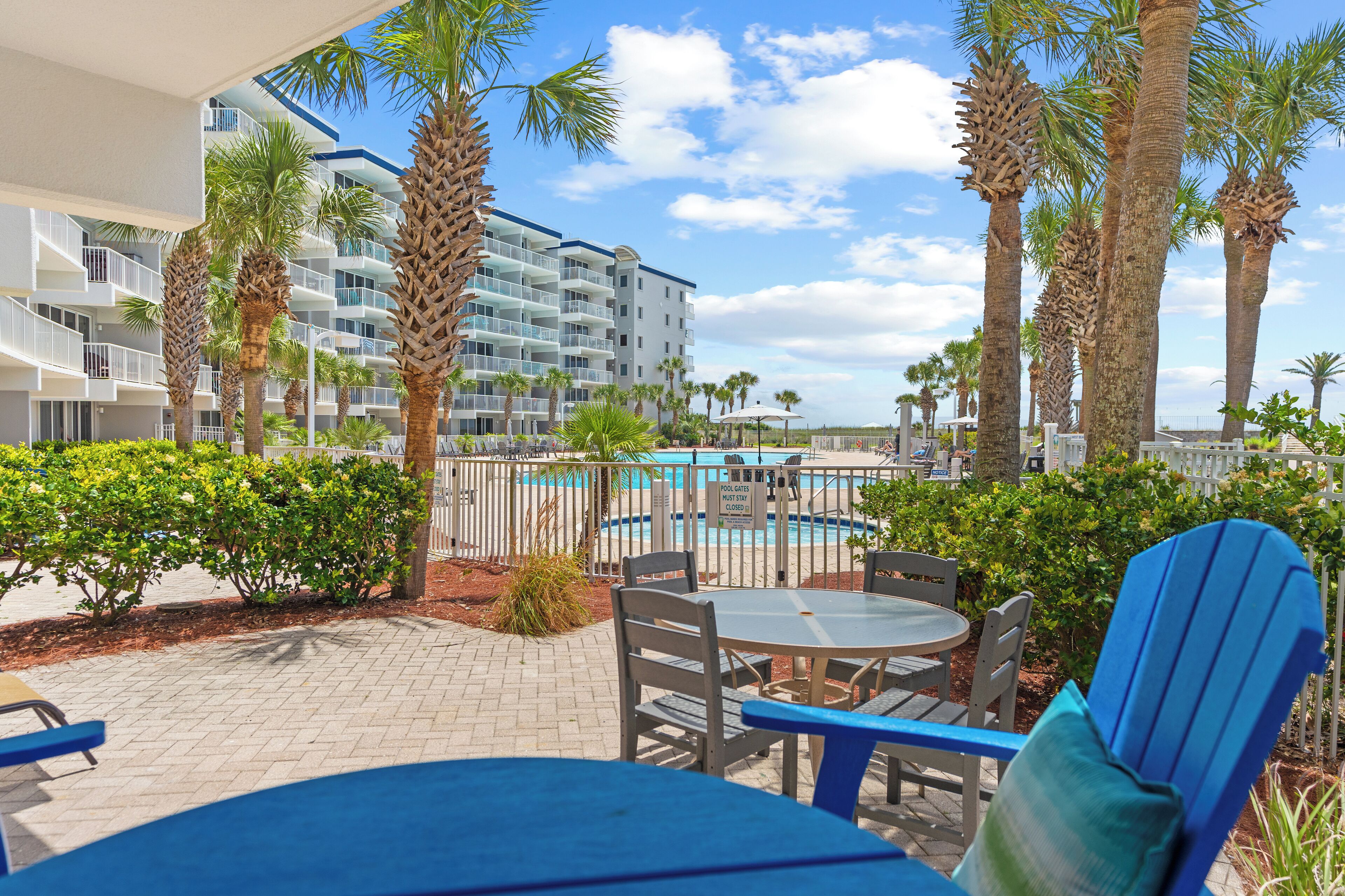 Et oppvarmet basseng