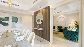 Luksushuoneisto | Ruokasali