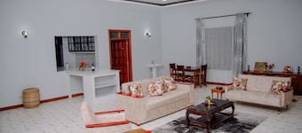 Spacious 4-bedroom apartment in peaceful Arusha with WiFi