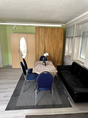 Apartment, 6 Bedrooms, Smoking | Dining - Large Accommodation for up to 18 People Near Halle & Leipzig With Pool Table (Landsberg)