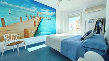 2 slaapkamers, een strijkplank/strijkijzer, gratis wifi, beddengoed