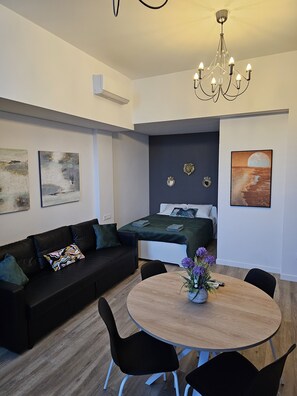 1 chambre, chambres insonorisées, fer et planche à repasser