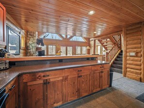 Interior - Private 3 BR Mountain Cabin | Ski-In/Ski-Out | Sleeps 12 | Balcony Deck (Boyne City)