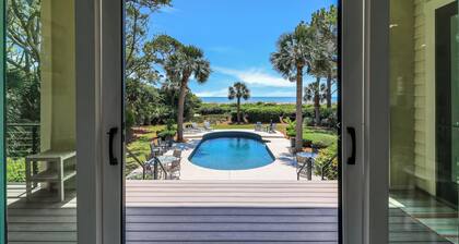 **NEW LISTING** Beautifully Updated OCEANFRONT Sea Pines Home - Private Pool