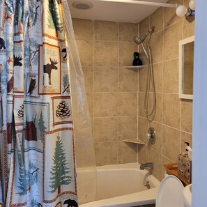 Towels, soap, toilet paper