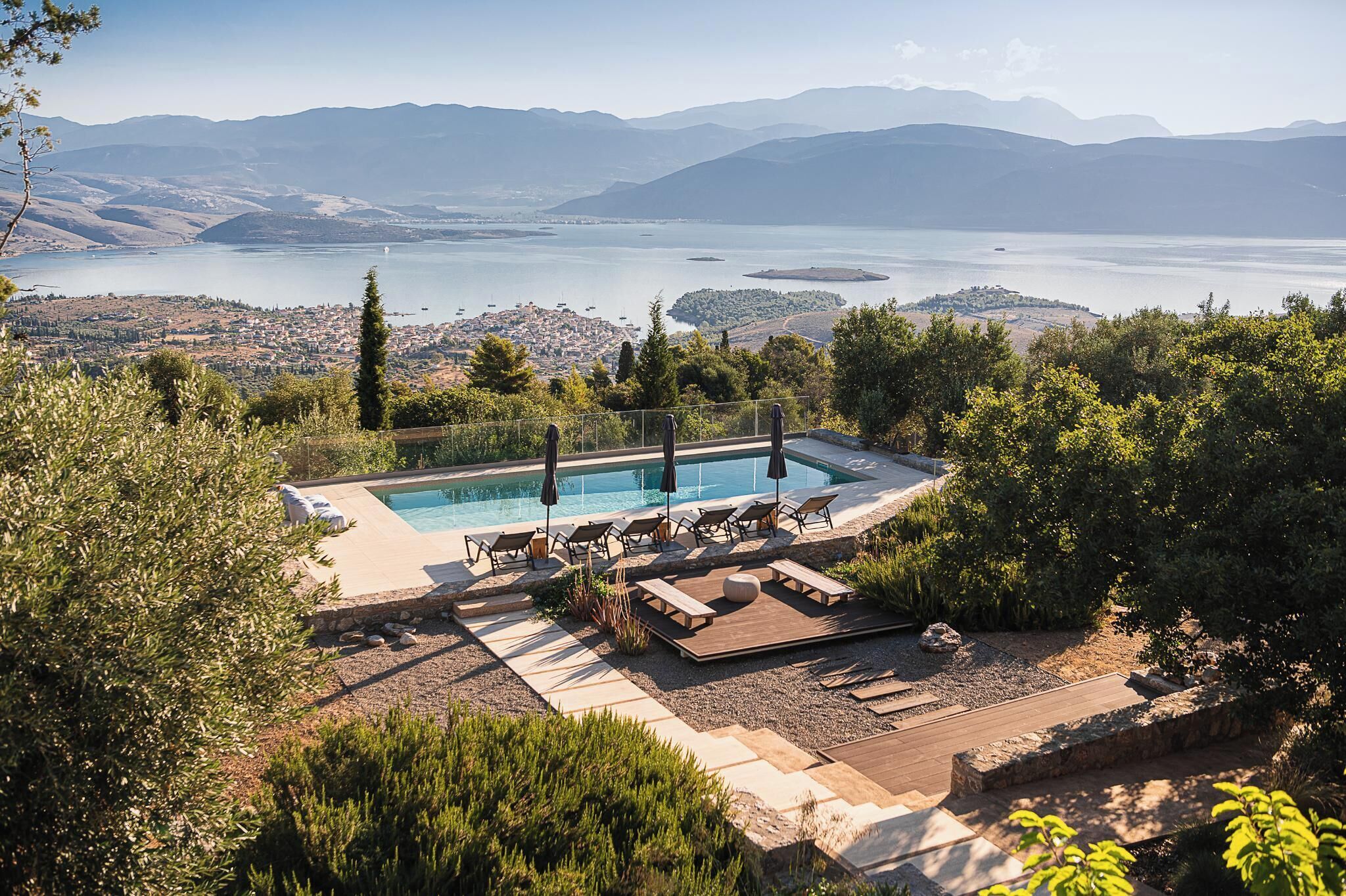 Pemandangan dari properti