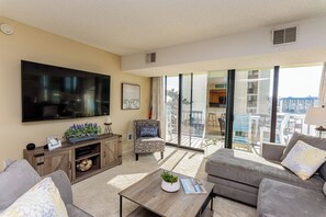 Smart TV, table tennis - Oceanfront Building With Great Ocean and Bay Views (Ocean City)