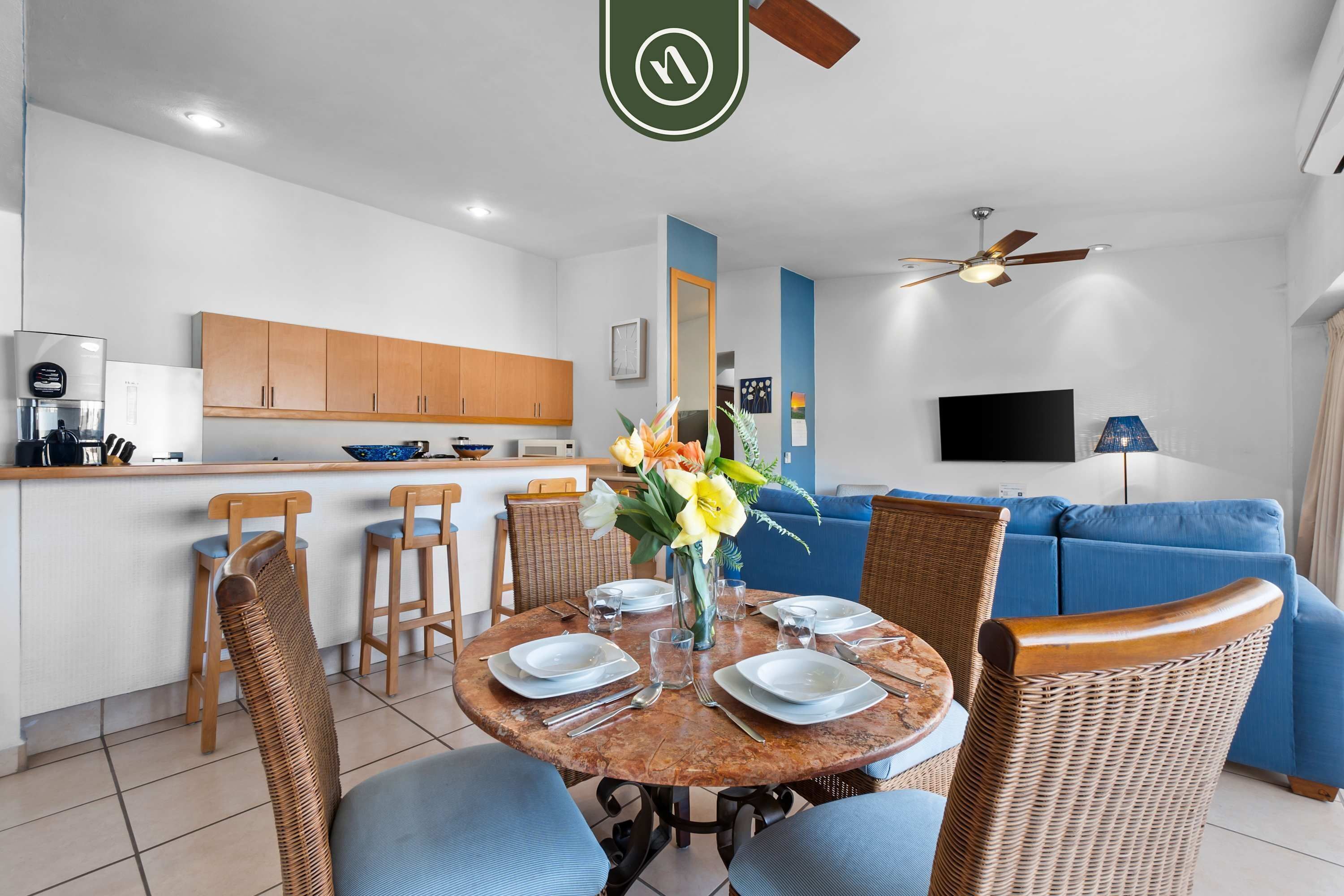 Departamento, con acceso para personas discapacitadas | 2 habitaciones y internet 