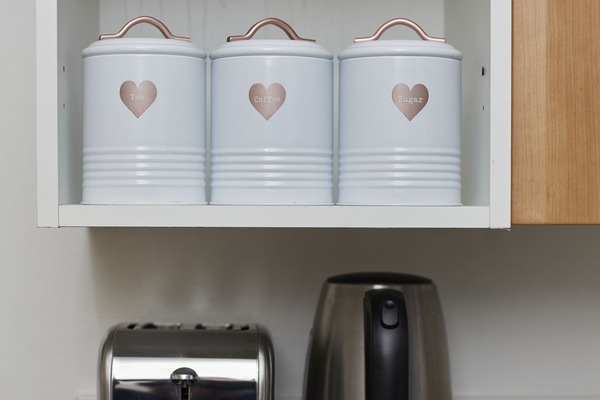 Compact, fully equipped studio kitchen