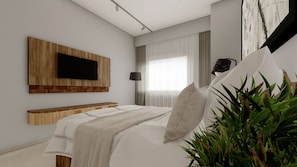1 slaapkamer, luxe beddengoed, een strijkplank/strijkijzer, gratis wifi
