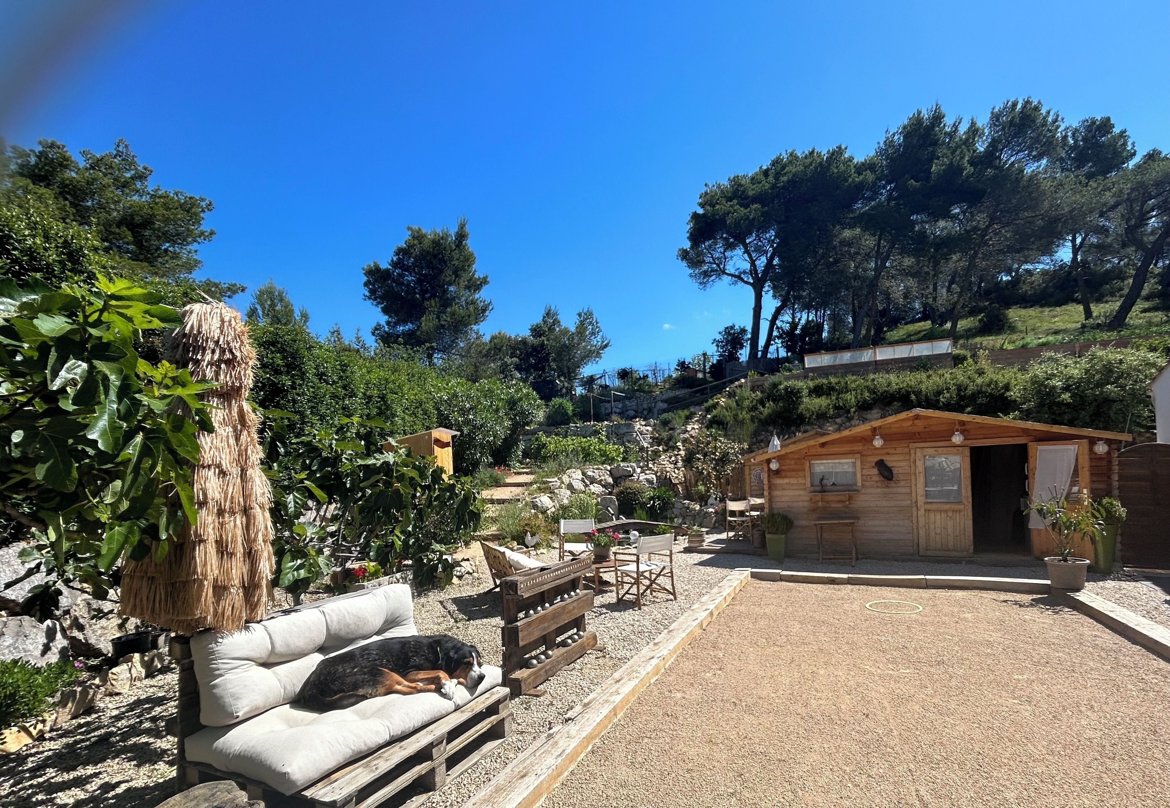 Overnattingsstedets uteområder