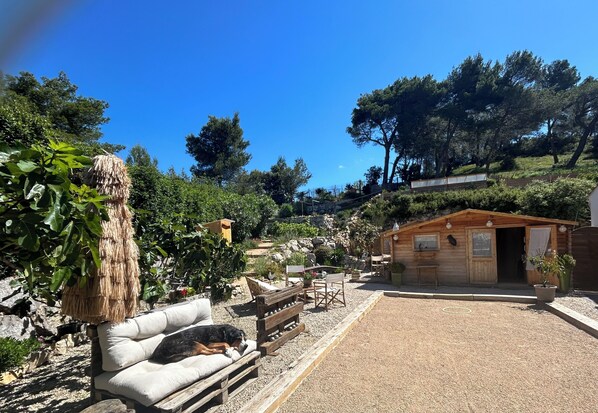 Overnattingsstedets uteområder