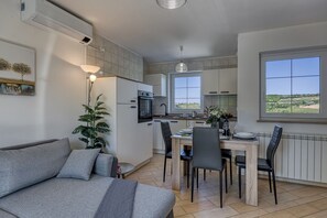 Standard Apartment, Multiple Bedrooms (Neda Apartment In Krasno Among) | Living area | 21-inch flat-screen TV with cable channels