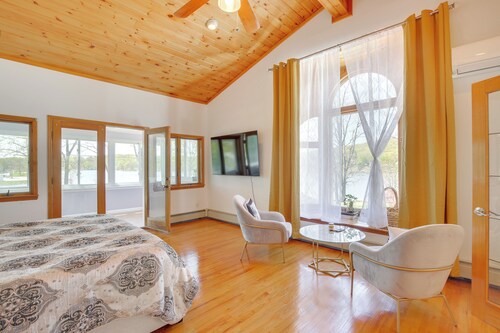 Lake Carmel Access: Waterfront Home w/ Deck!