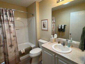Shower, towels