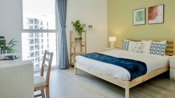 1 chambre, coffres-forts dans les chambres, fer et planche Ă repasser