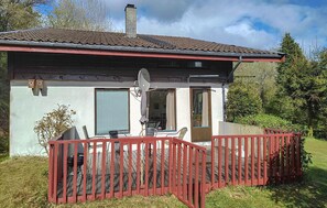 Terrace/patio - 1 bedroom lovely apartment in Lindesnes (Lindesnes)