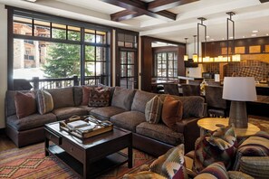 TV connectée, cheminée