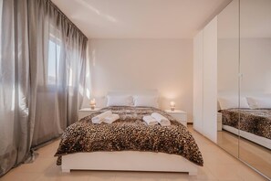 1 غرفة نوم وواي فاي وملاءات أسرّة وتسهيلات لدخول الكراسي المتحركة