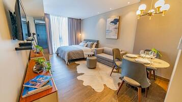 1 chambre, coffres-forts dans les chambres, fer et planche Ă  repasser