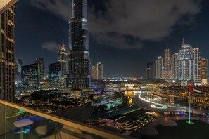 View from property - NYE Burj Khalifa & Fountain View Skyline Stay (Dubai)
