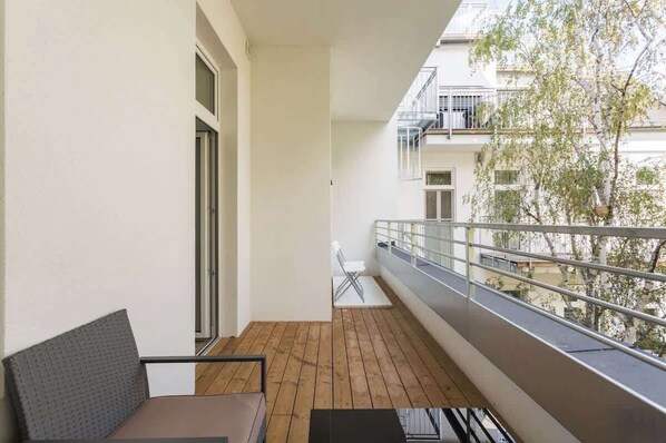 Terrace/patio - Kingsize bed | big terrace | Family friendly (Wien)