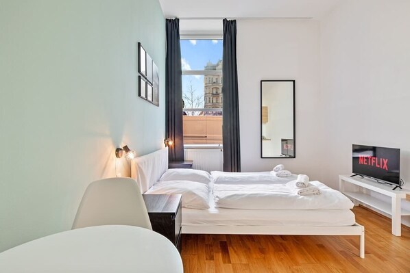 1 soveværelse, strygejern/strygebræt, weekendseng, Wi-Fi