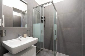 Shower, hair dryer