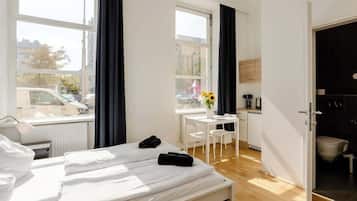 1 Schlafzimmer, Bügeleisen/Bügelbrett, Reisekinderbett, WLAN